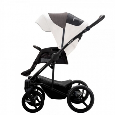 Детская коляска 2 в 1 Bebetto Torino TEX (110) (черная рама)